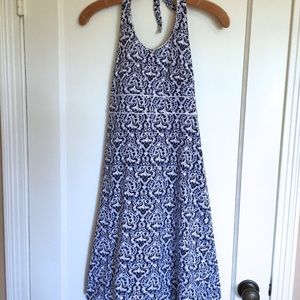 Athleta batik halterneck dress, 6